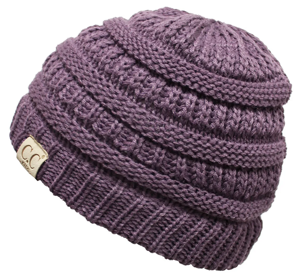 Kid's Classic Fit Cable Knit Beanie