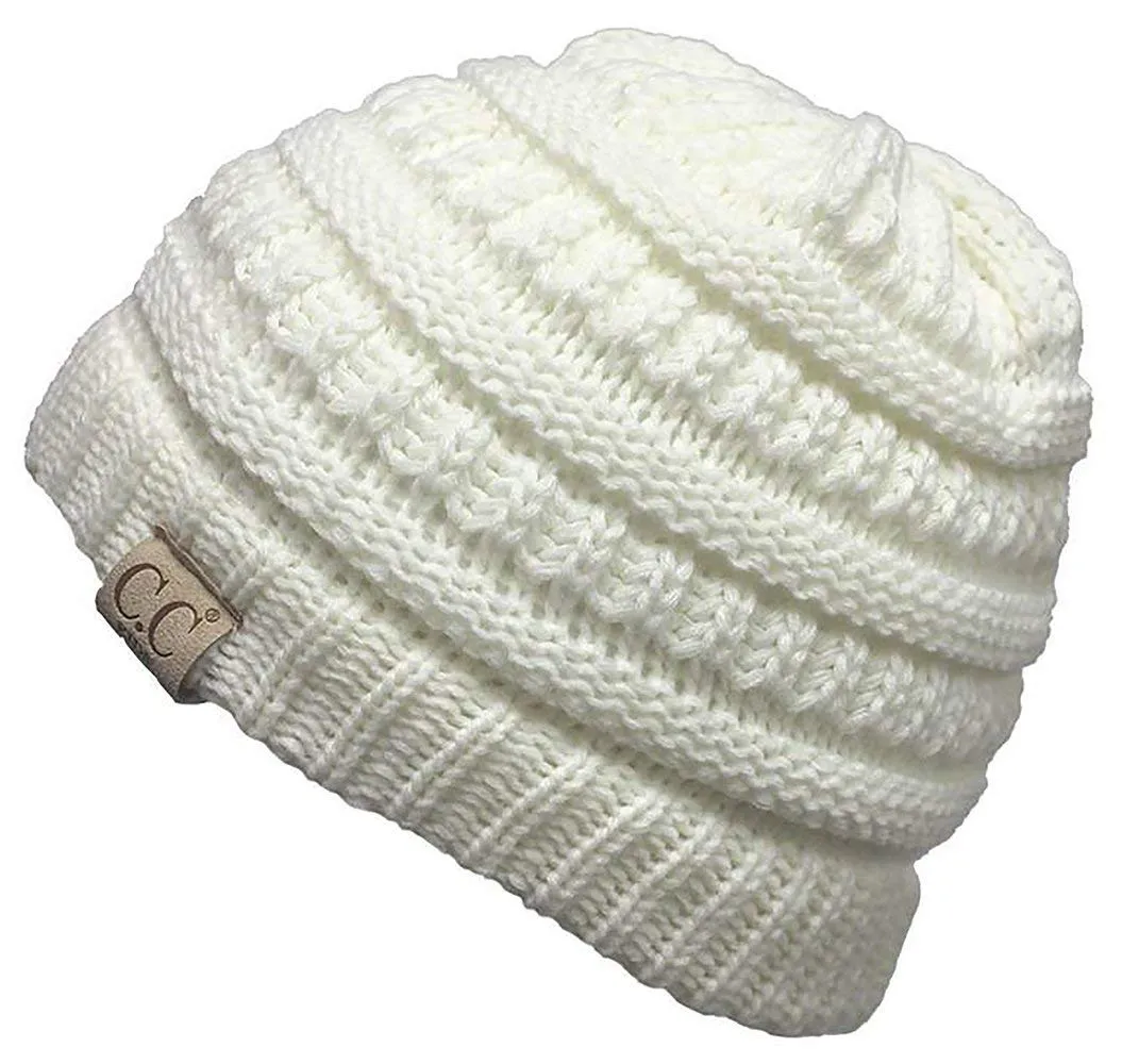 Kid's Classic Fit Cable Knit Beanie