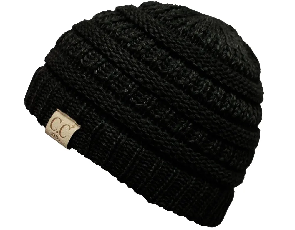 Kid's Classic Fit Cable Knit Beanie