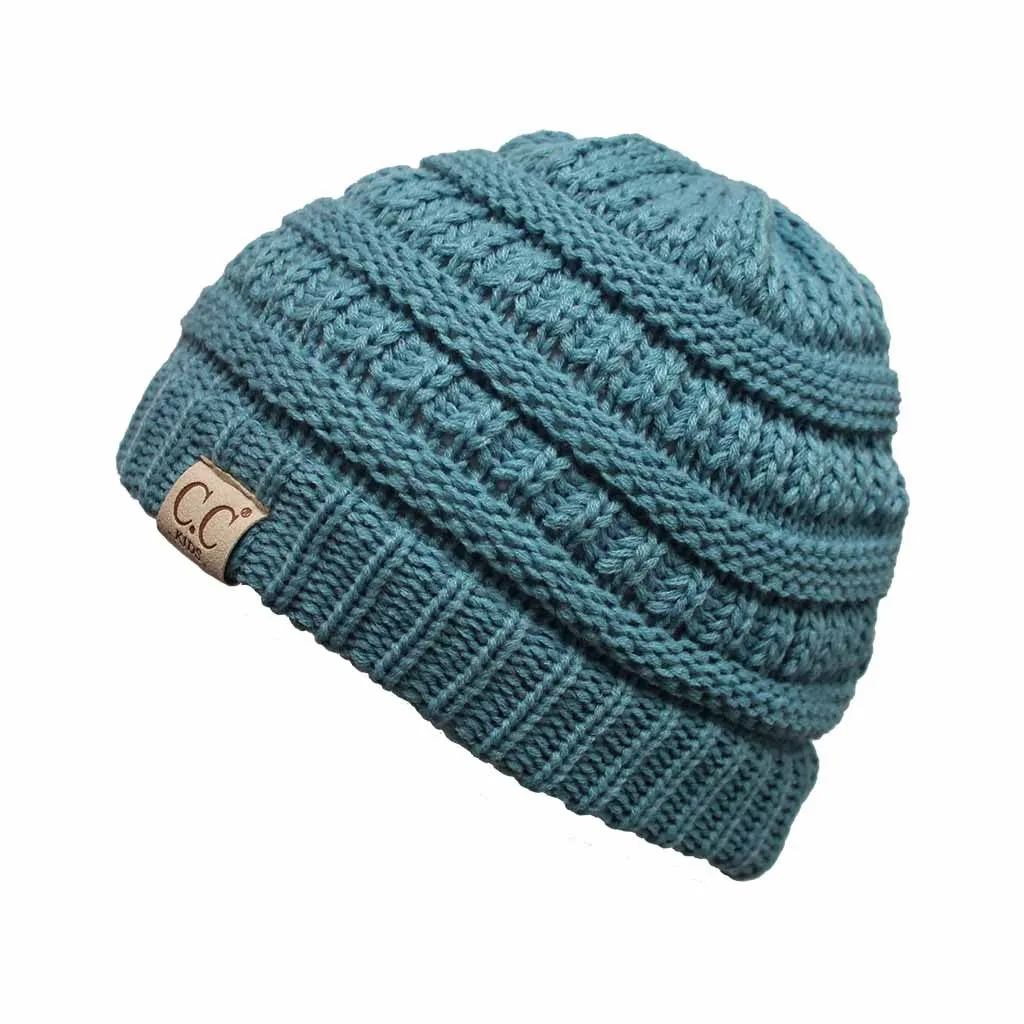 Kid's Classic Fit Cable Knit Beanie