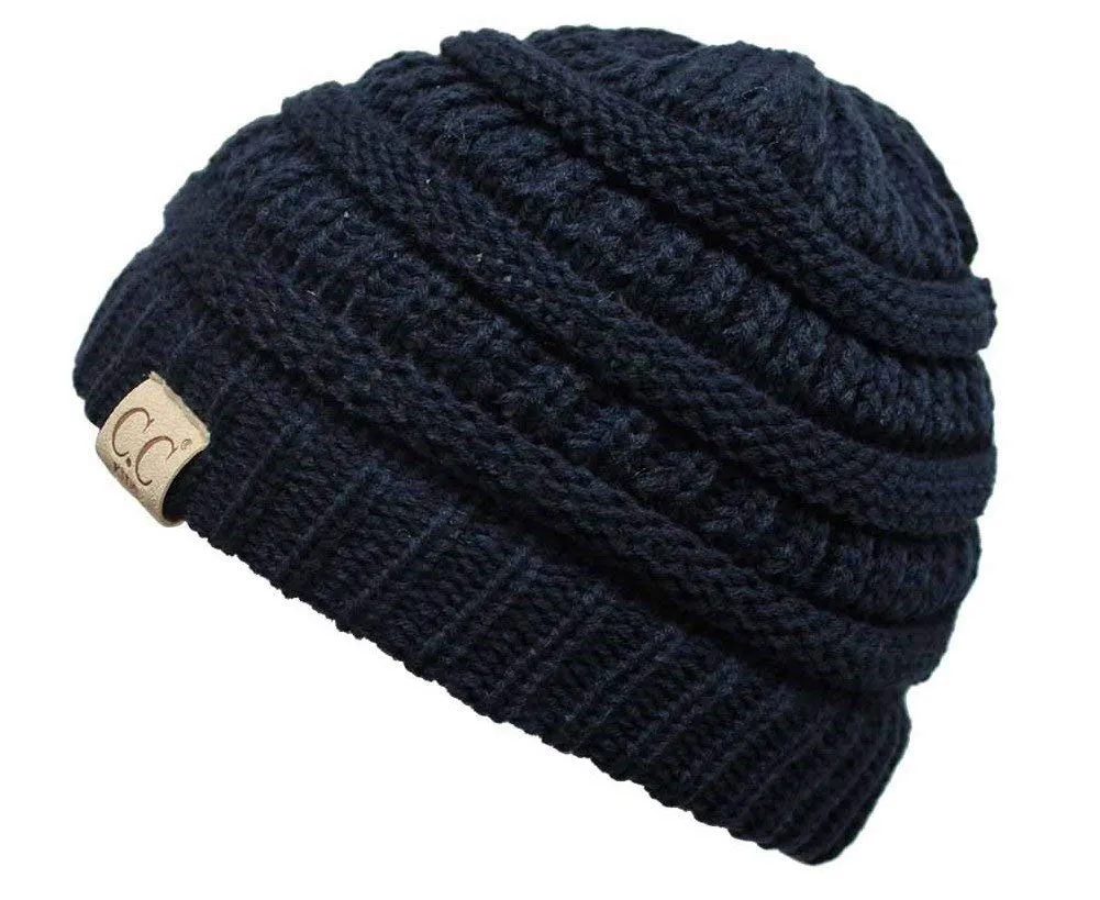 Kid's Classic Fit Cable Knit Beanie