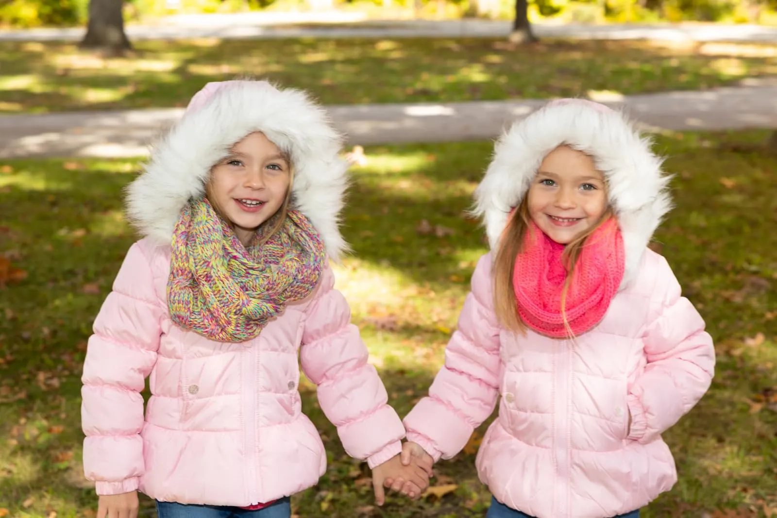 Kids Scarf & Mitten Matching Set by Funky Junque