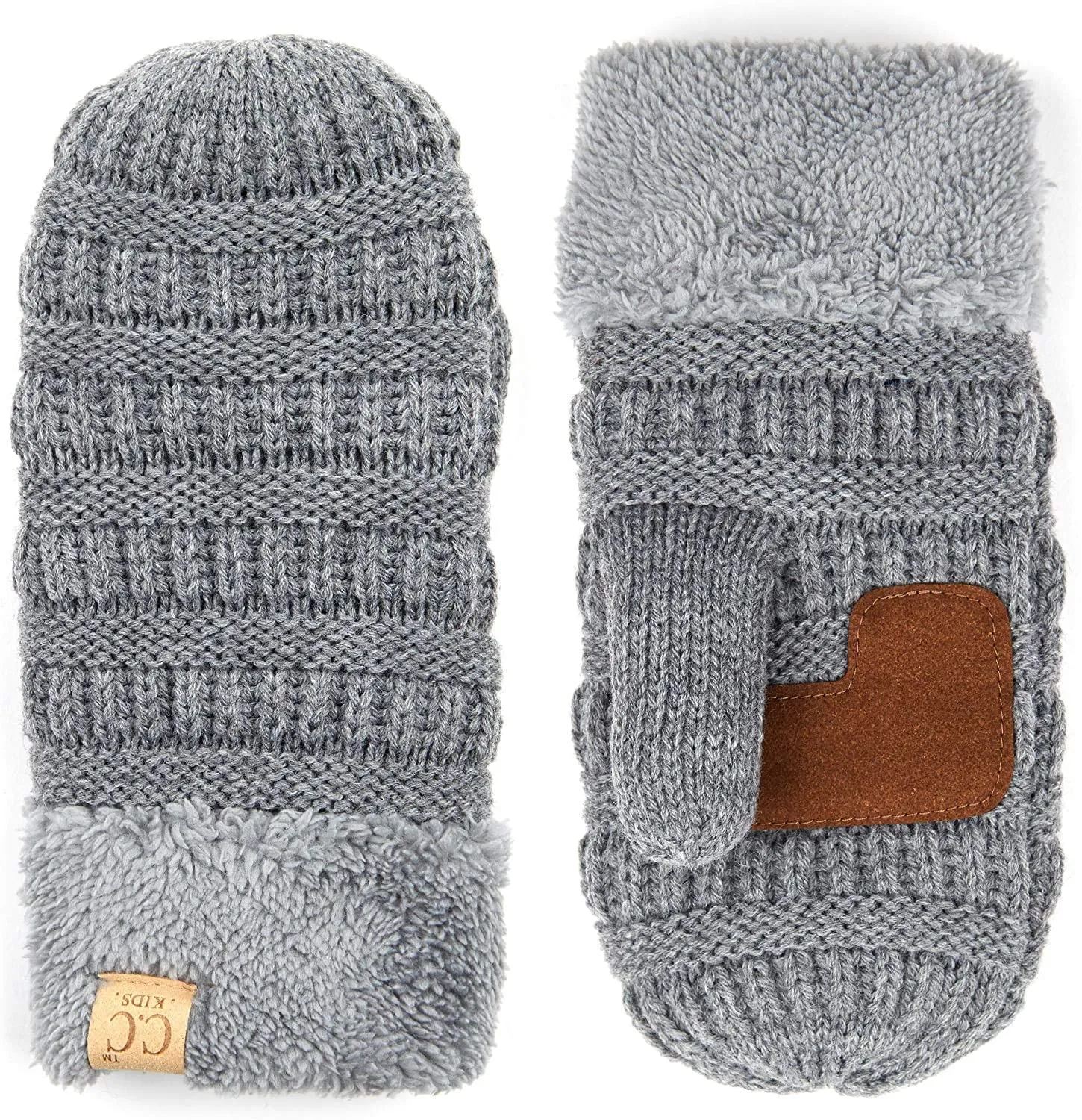 Kids Scarf & Mitten Matching Set by Funky Junque