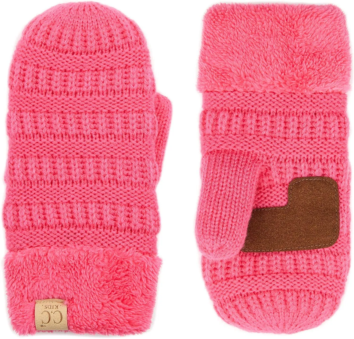 Kids Scarf & Mitten Matching Set by Funky Junque