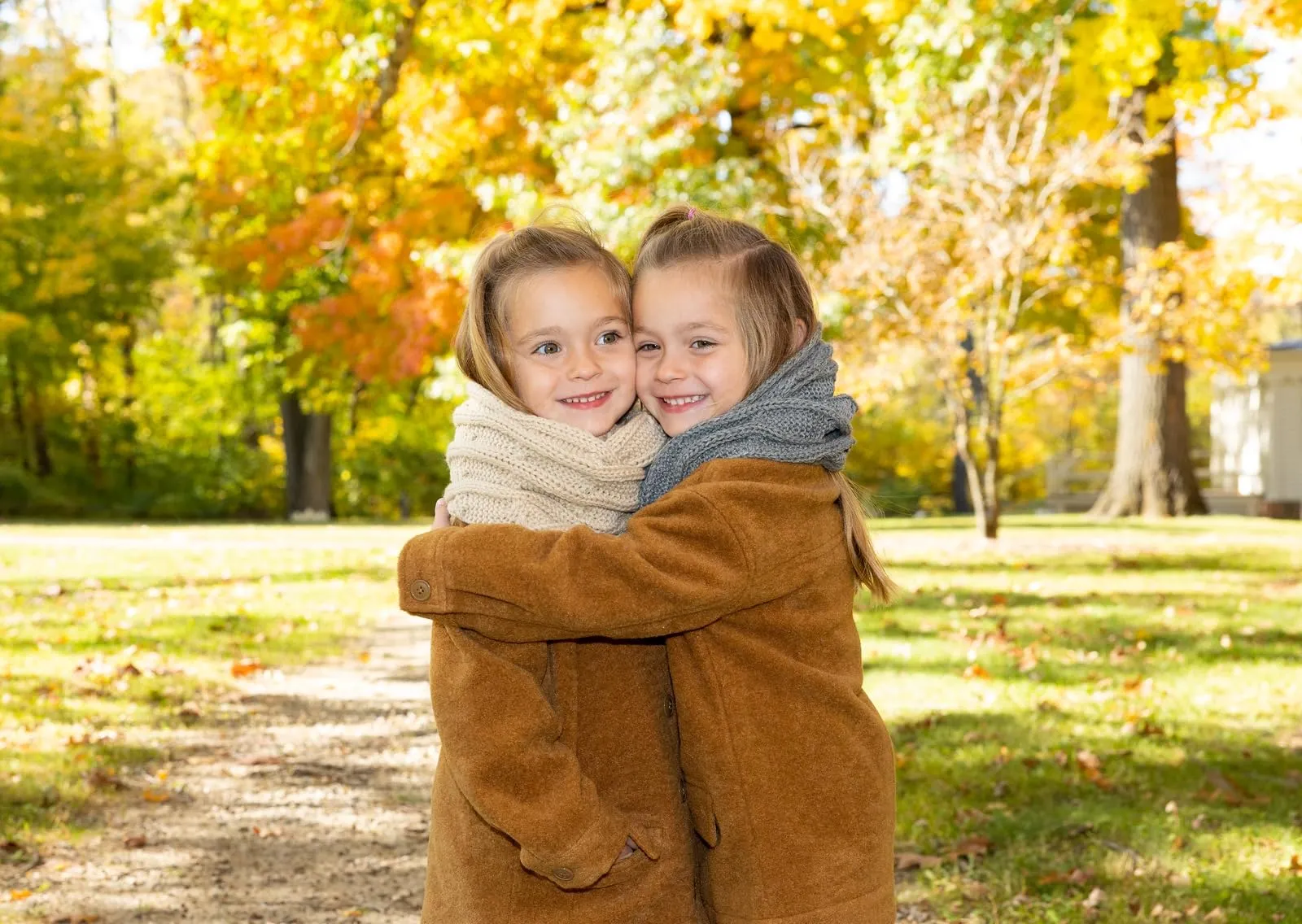 Kids Scarf & Mitten Matching Set by Funky Junque