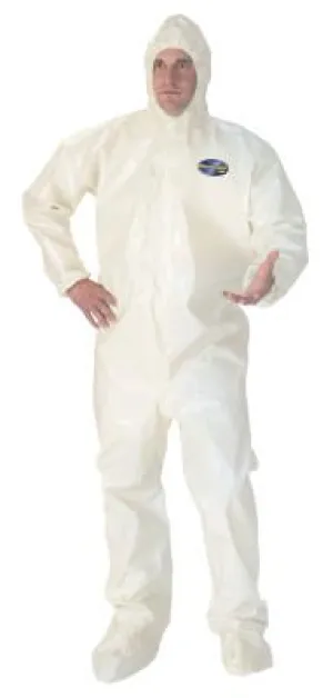 Kimberly-Clark Professional KLEENGUARD A80 WHT 4XL HZRDGRD CHEM CV, 45667
