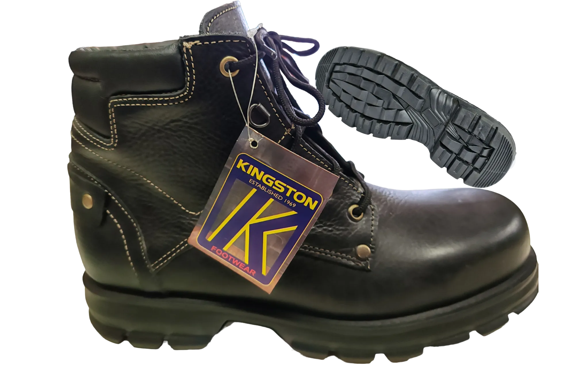 Kingston Men's Boots-55138BLK