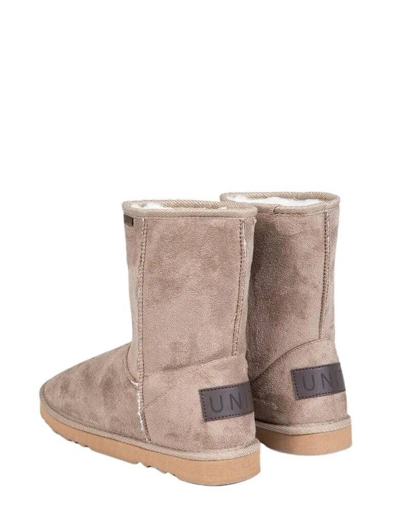 Ladies Novel Boots - Natural