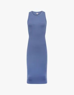 L'agence Nura Sleeveless Midi Dress in Wild Wind