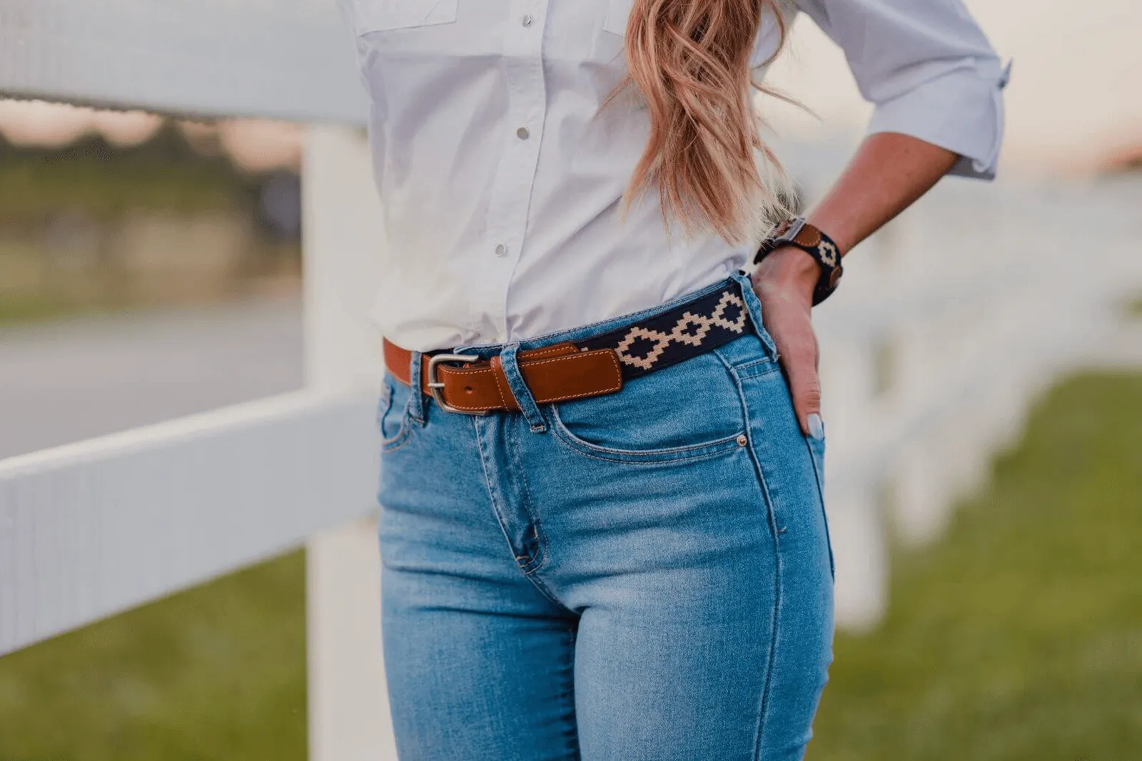 Limited Edition: Corbina Women's Woven Belt