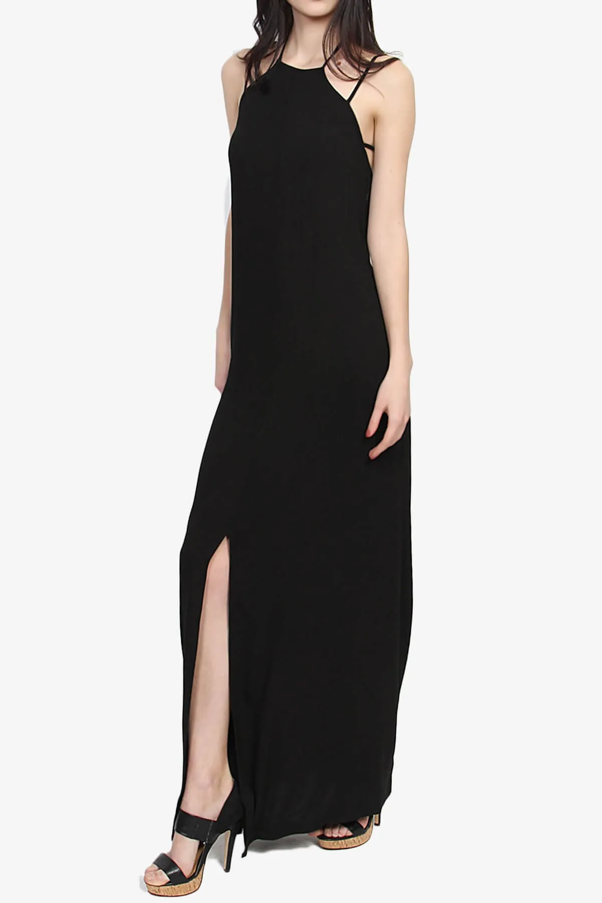 Lucia Open Back Maxi Dress