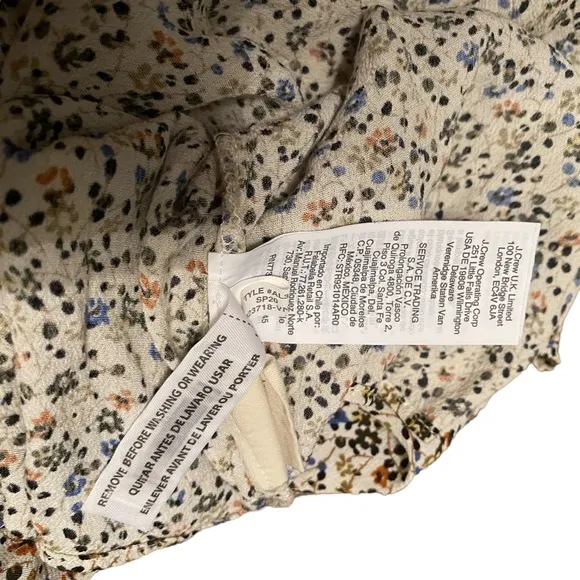 Madewell Tie-Waist Tiered Skirt in Fieldwalk Floral