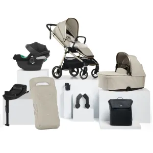 Mamas & Papas Vardo Complete Cybex Bundle in Shell