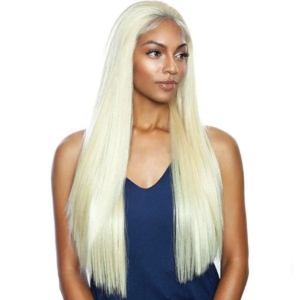 Mane Concept Brown Sugar Natural Hairline Human Hair Blend Lace Wig - BSN201 GLACIER - Clearance