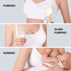 Medela 3 in 1 Nursing & Pumping Bra White XXL