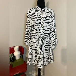 Melissa Odabash Amy Tiger Print Dress