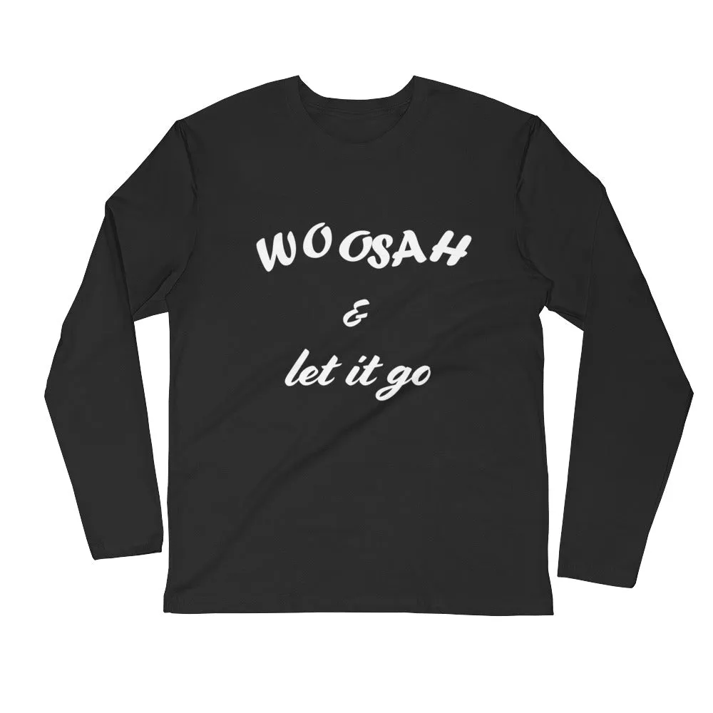 Men's Long Sleeve Fitted Crew