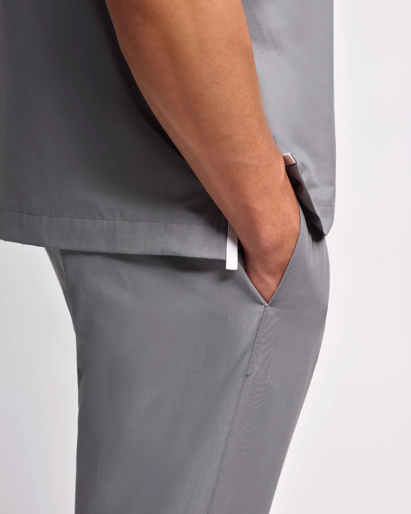 Men's Office Scrub Pant | Woven Stretch