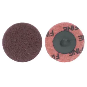 Merit Abrasives PowerLock Buffing Discs, Type III, 3", Fine, 08834166309