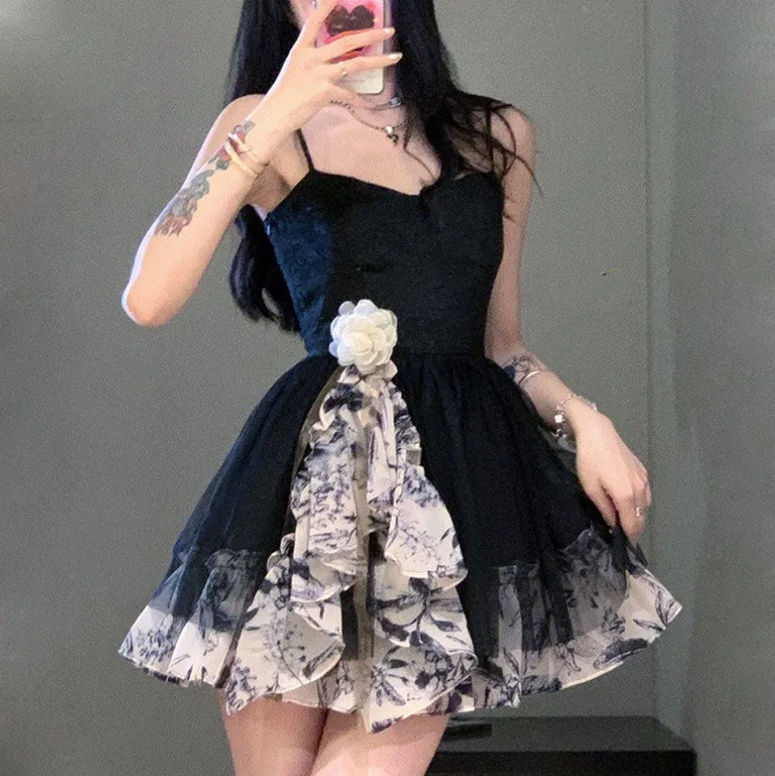 Mesh Floral Summer Dress SD01869
