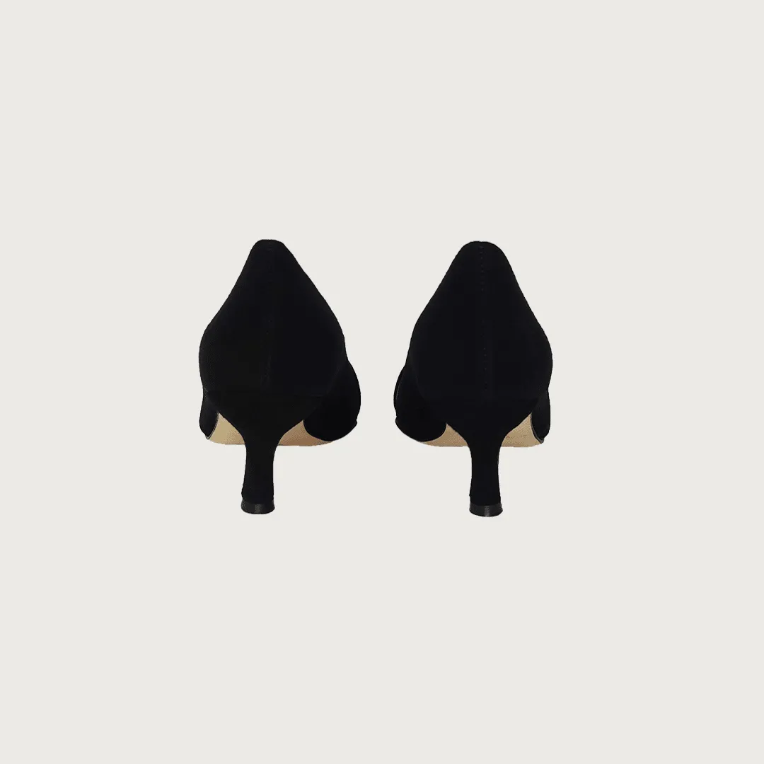 MILK BLACK SUEDE