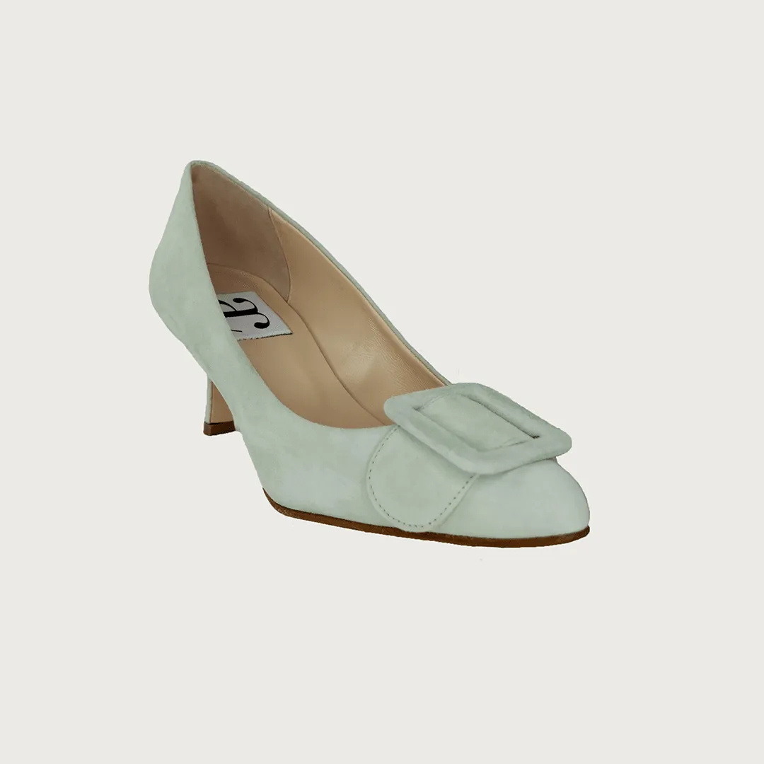 MILK PISTACHIO SUEDE