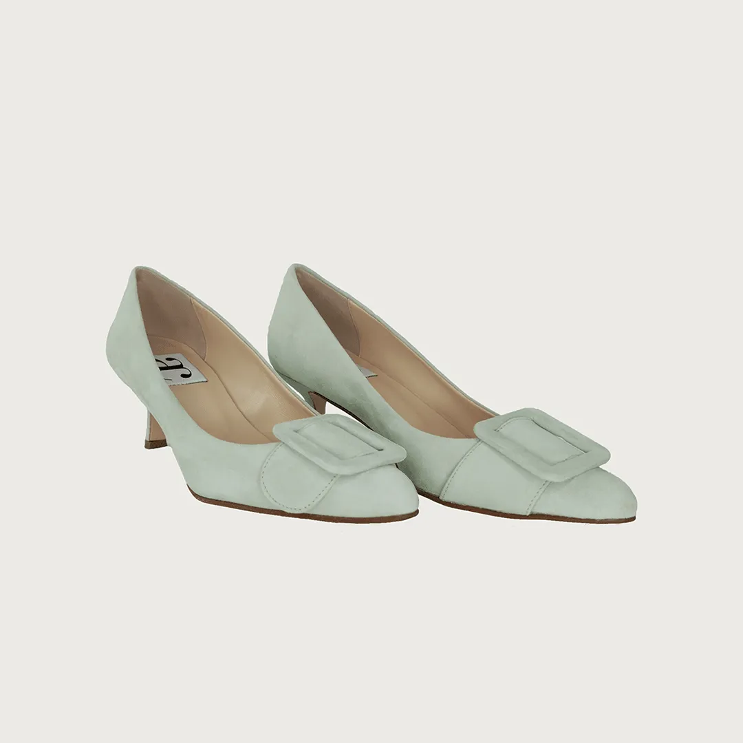 MILK PISTACHIO SUEDE