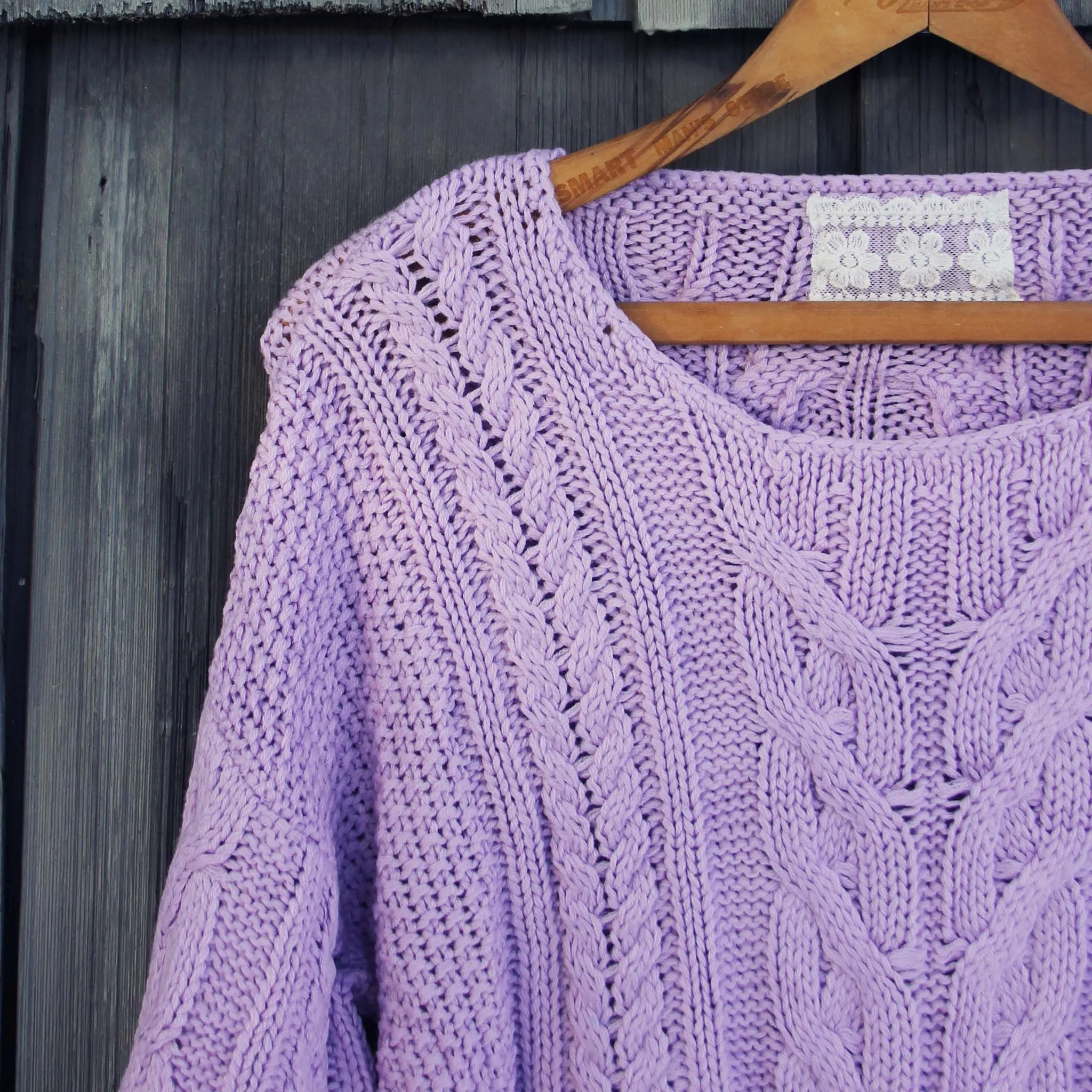 Misty Lake Fisherman's Sweater