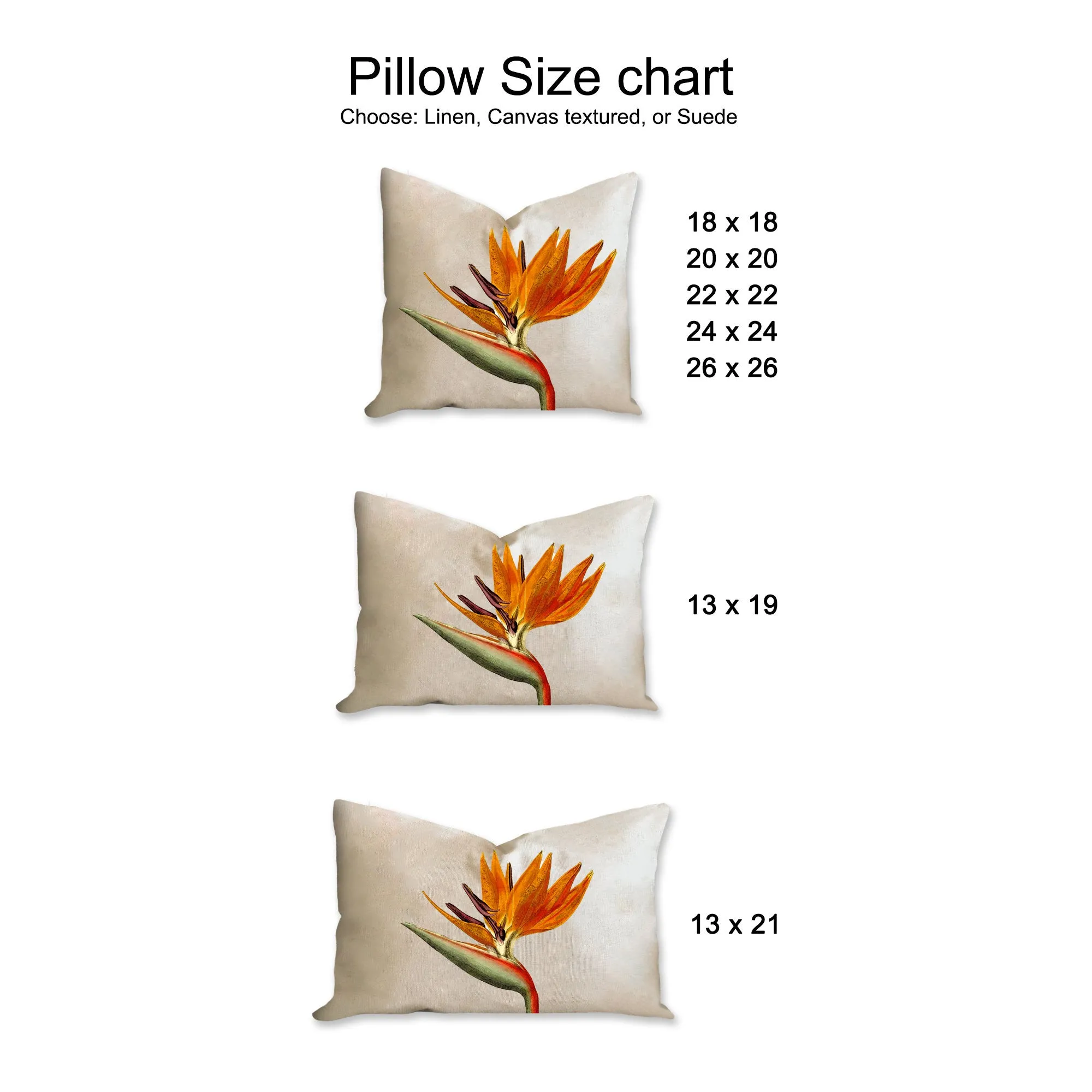 Monstera Lily pillow, modern pillow, Interior decor, home decor, pillow cover and insert, cotton pillow cover, chic decor style, white lily