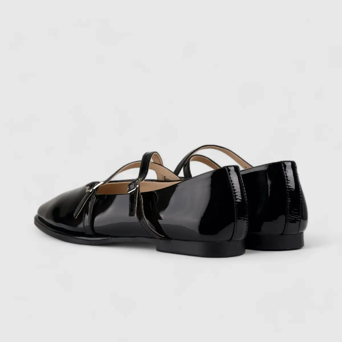 Morbido Ladies Leather Comfort Pump Black BIL004