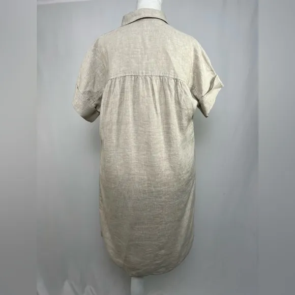 NEW / J.crew Black Label Baird McNutt Tan Linen Shirt