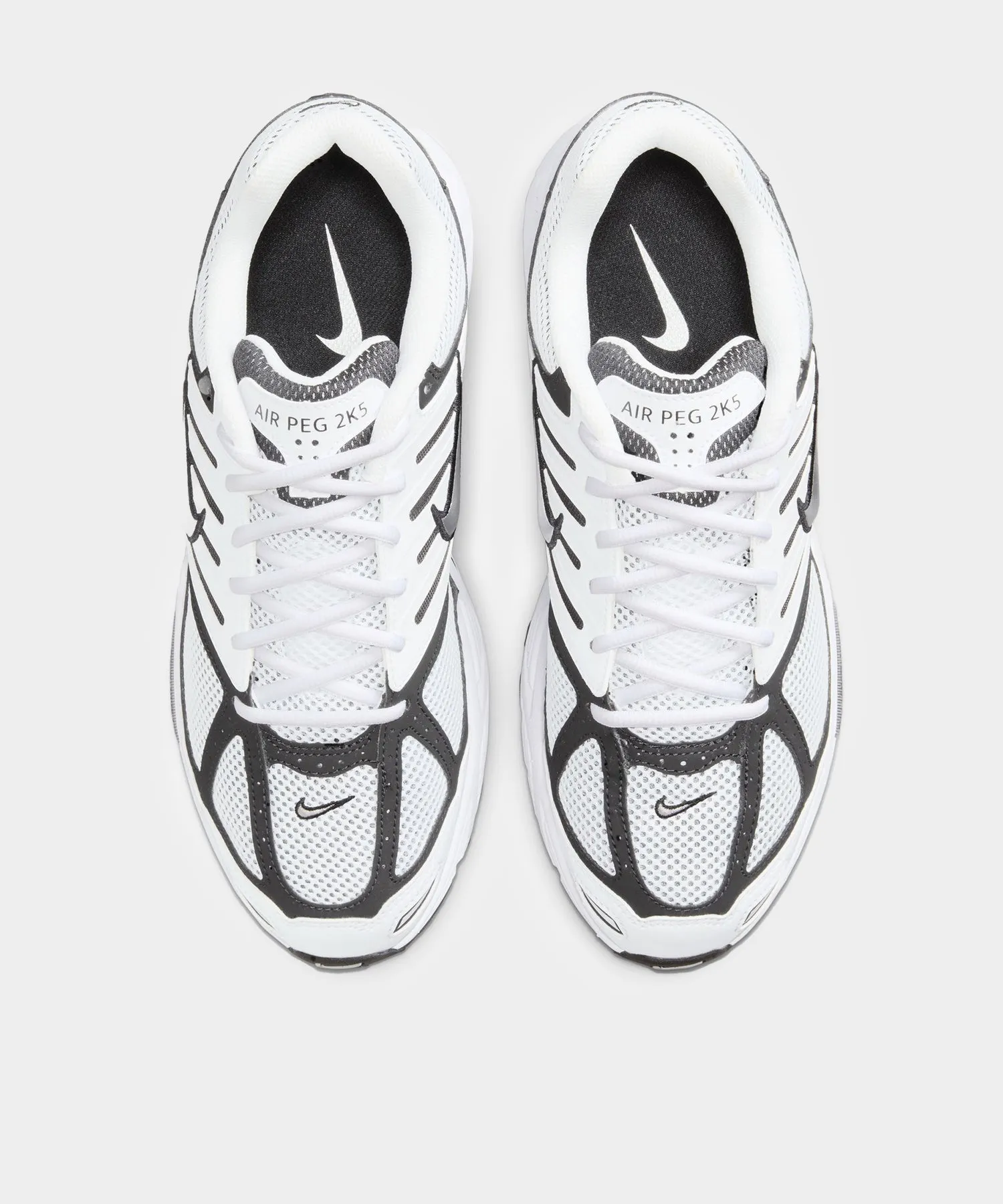 Nike Air Pegasus 2K5 in White   Metallic Silver