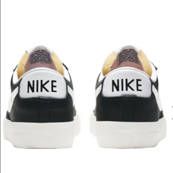 Nike Blazer Low '77 Suede Black/White-White Youth 6.5 streetwear sportswear