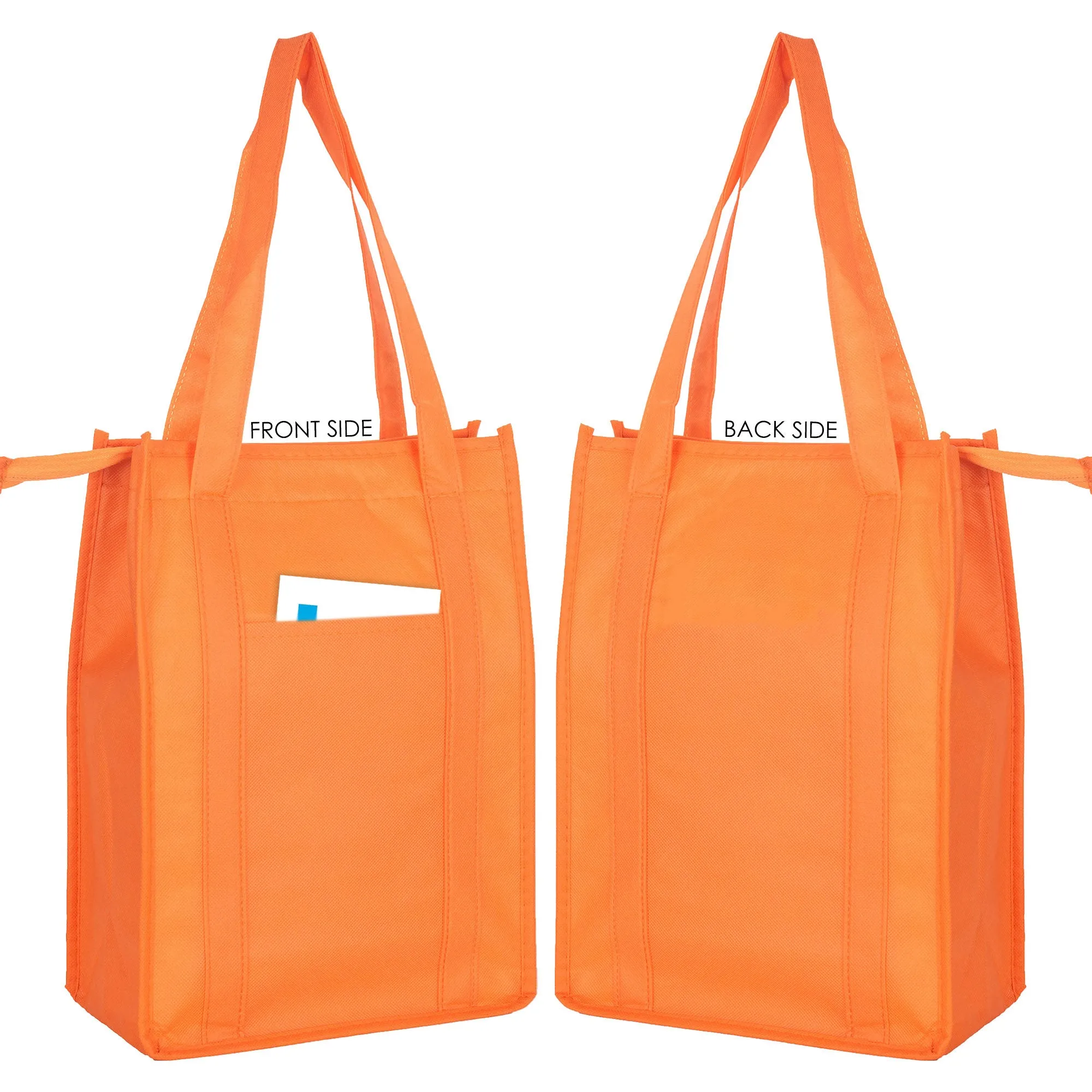 Non Woven Cooler Bag With Top Zip Closure NWB015