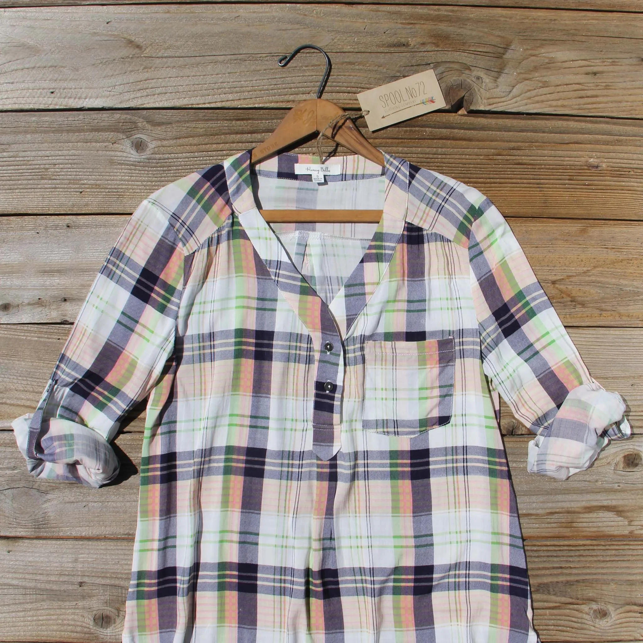 Northerner Plaid Top