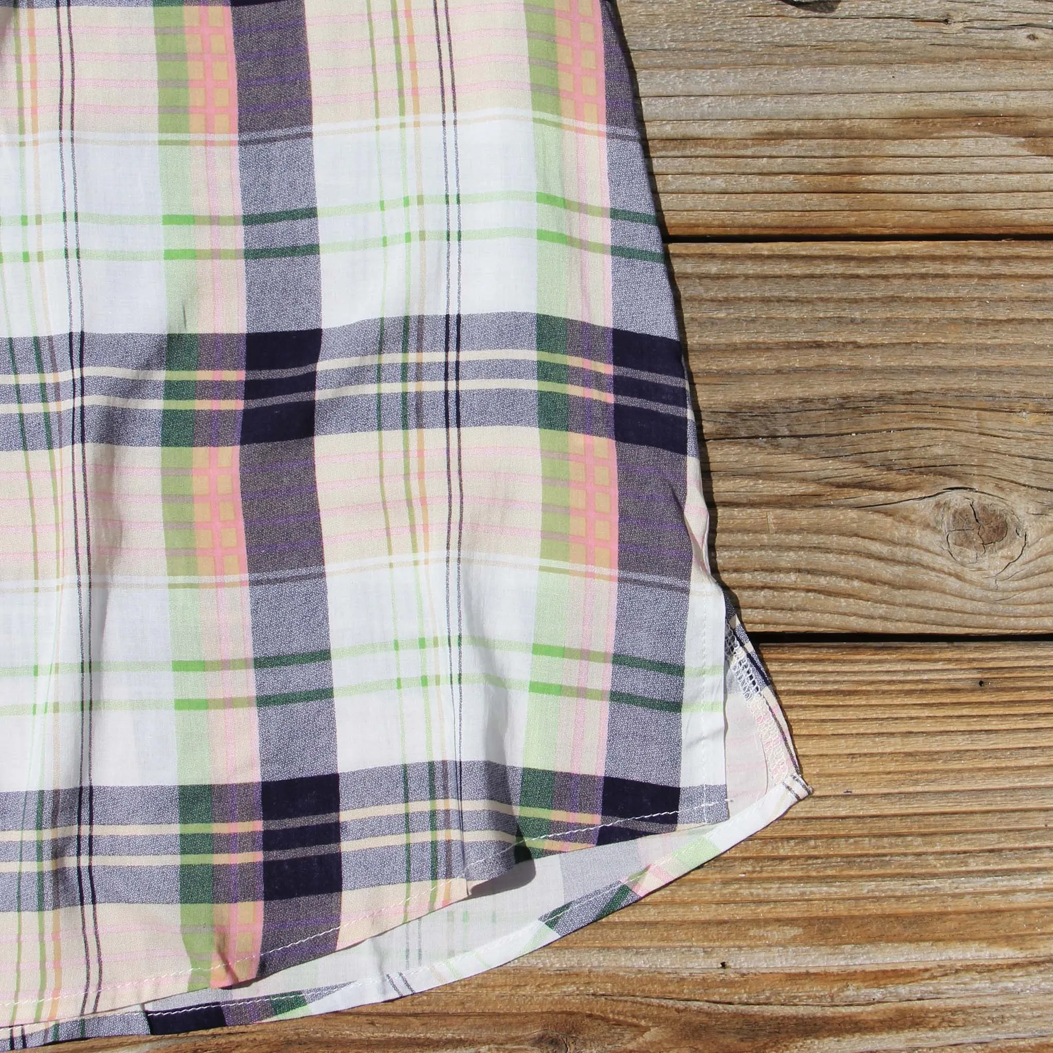 Northerner Plaid Top