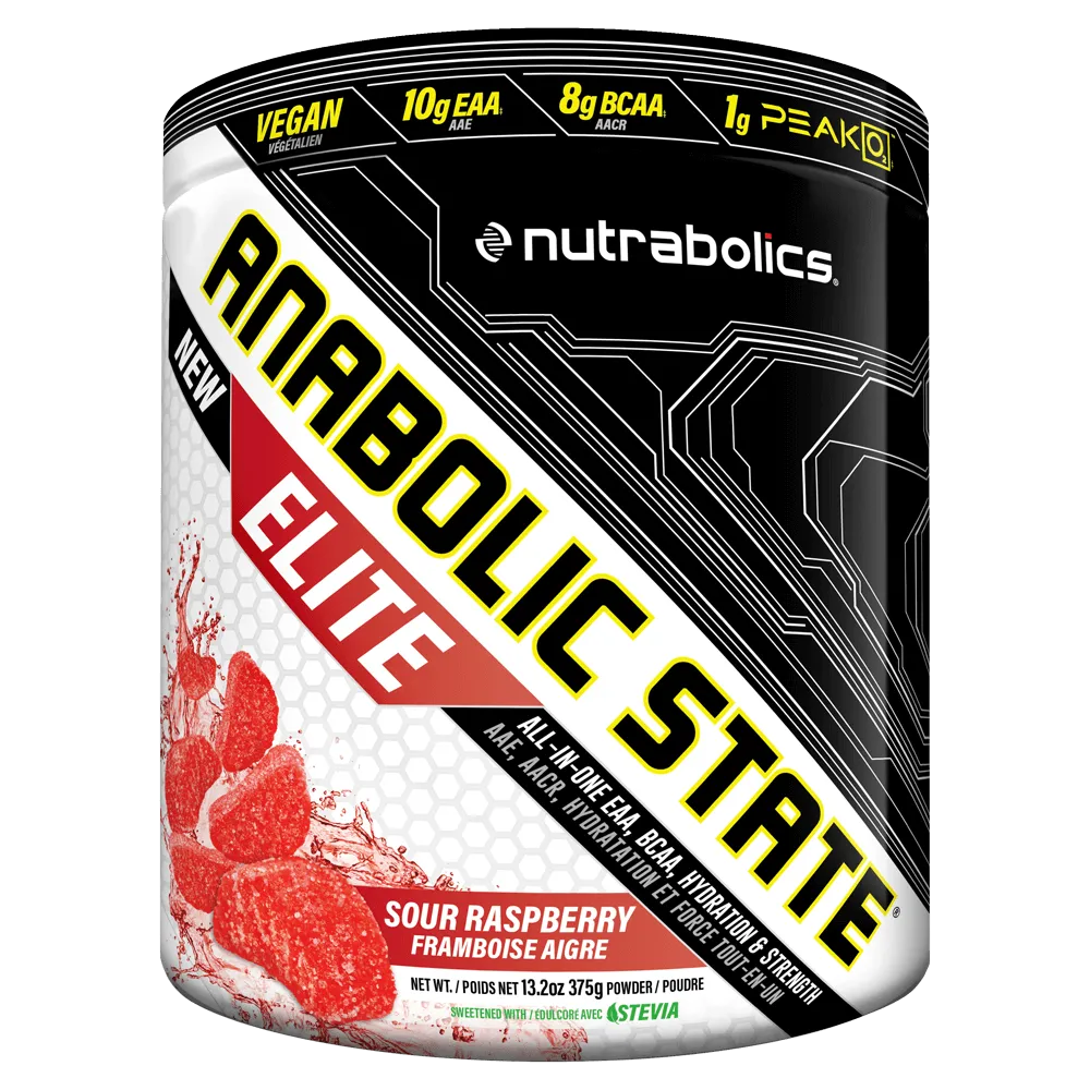 Nutrabolics Anabolic State Elite - Sour Raspberry (375 g)