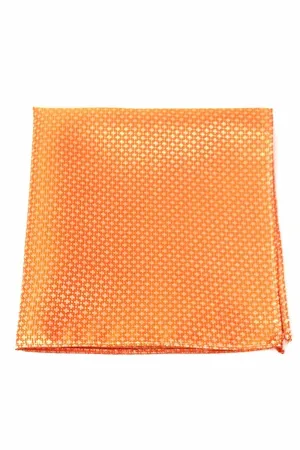 Orange Regal Pocket Square