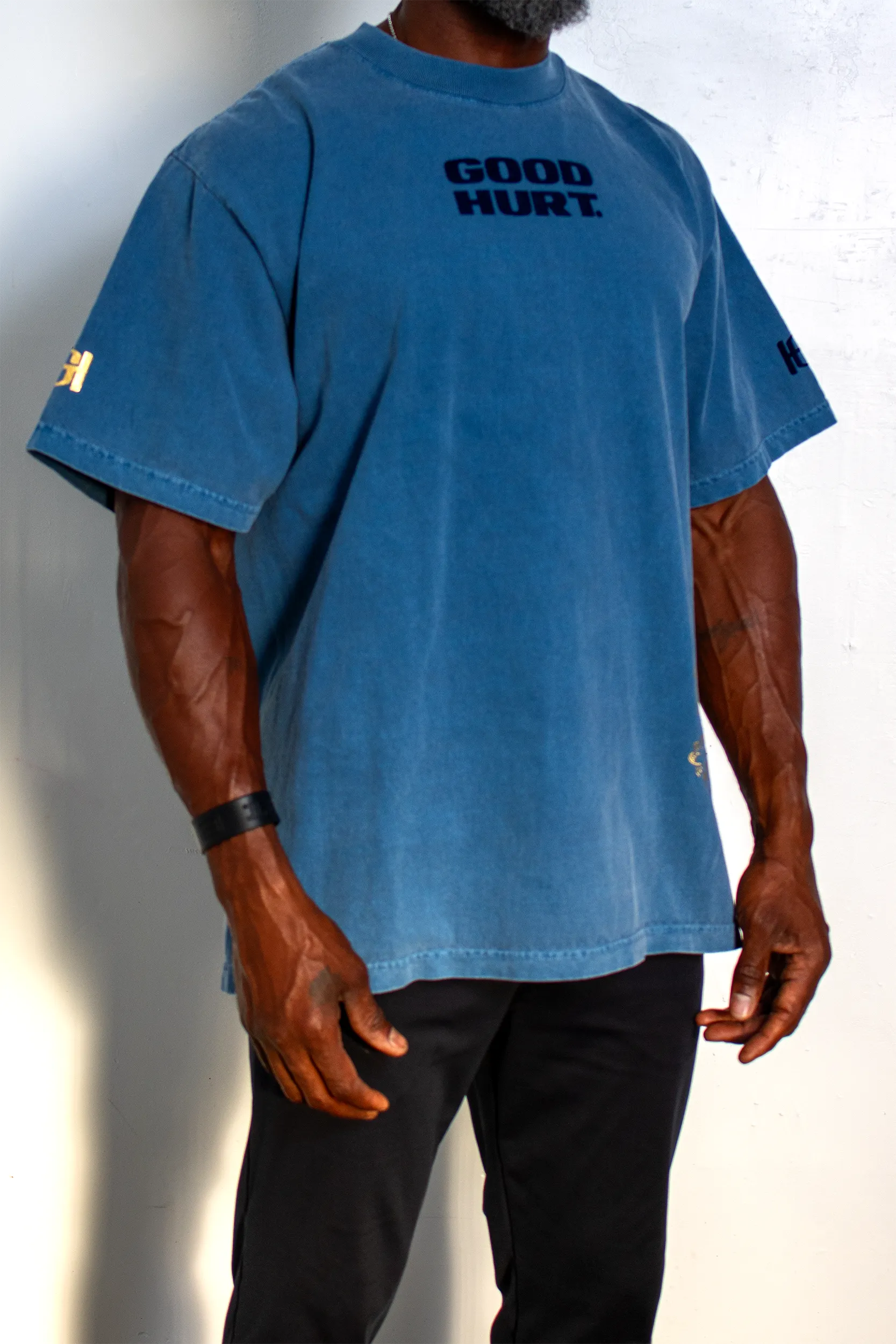 Oversized Heavyweight "Good Hurt" Script Tee