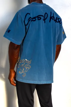 Oversized Heavyweight "Good Hurt" Script Tee