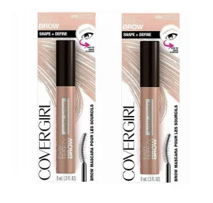 Pack of 2 CoverGirl Easy Breezy Brow Shape & Define Mascara, Soft Blonde 620