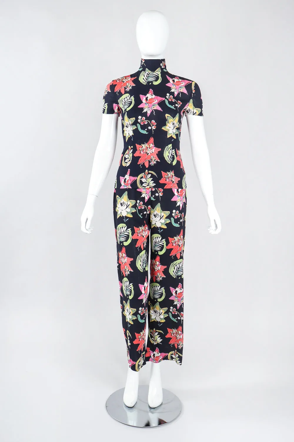 Parallèle Floral Star Top & Pant Set
