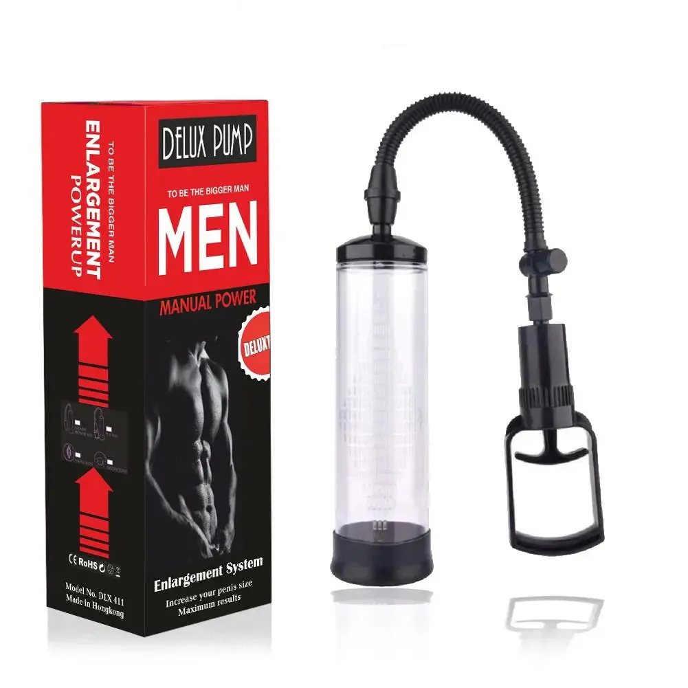 PENIS ENLARGEMENT PUMP - DeLUX Manual Power Pump