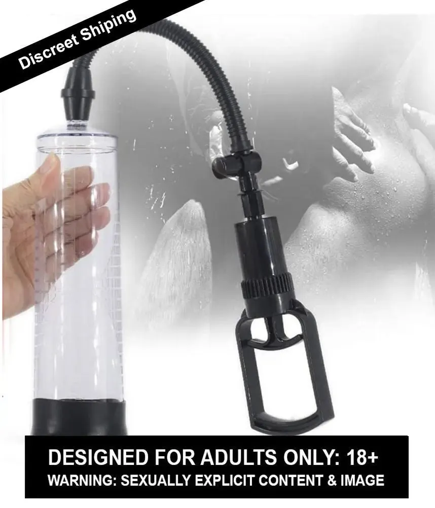 PENIS ENLARGEMENT PUMP - DeLUX Manual Power Pump