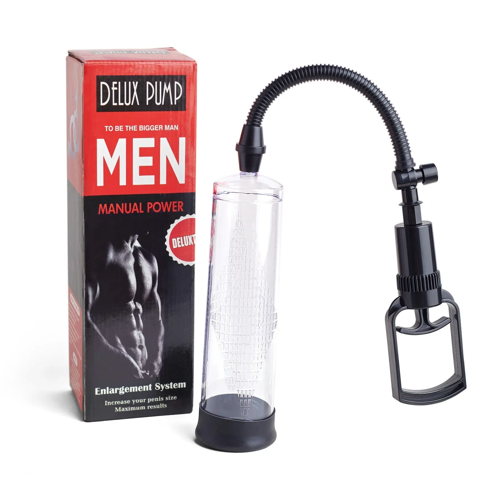 PENIS ENLARGEMENT PUMP - DeLUX Manual Power Pump