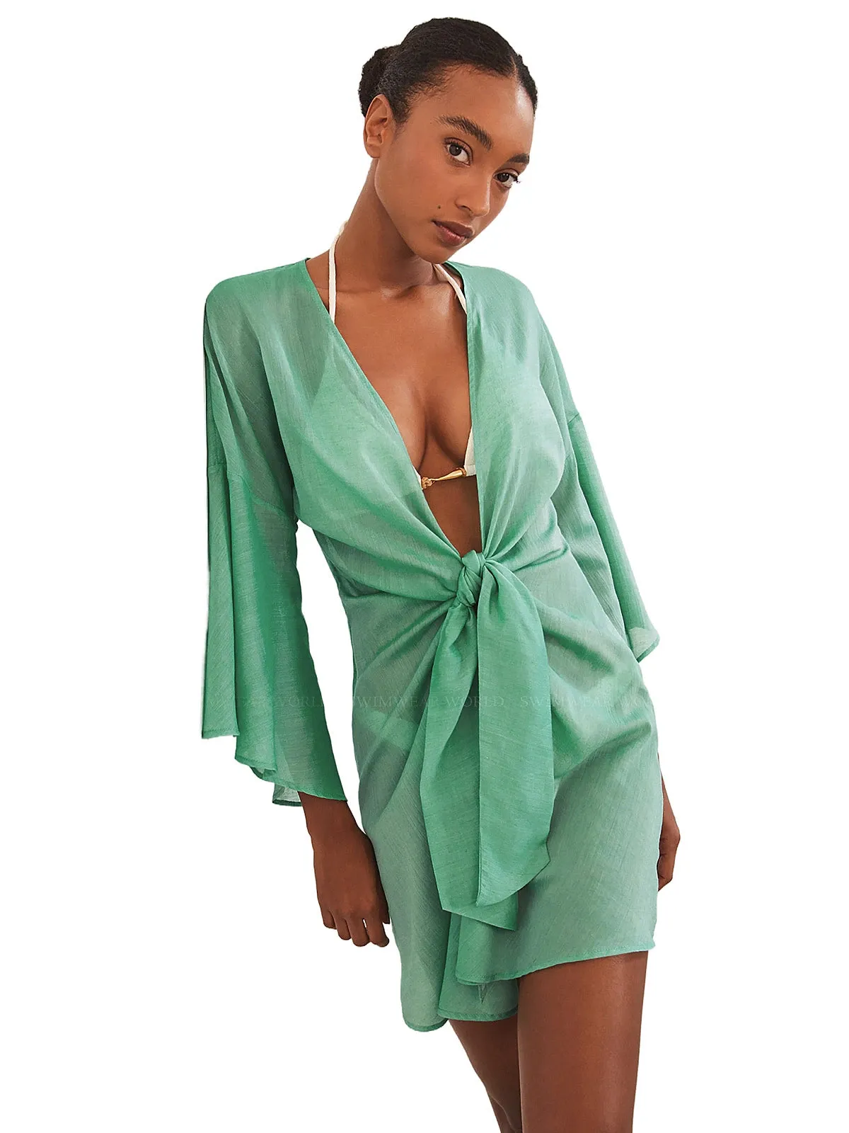 Perola Knot Short Cover Up ::RET