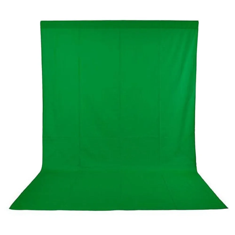 Phot-R 1.6x2.1m Green Non-Woven Backdrop