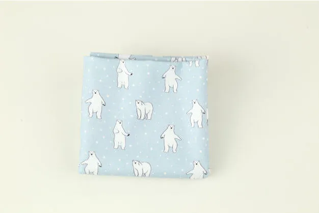Polar Bear Cotton Fabric - Fabric By the Yard 86275