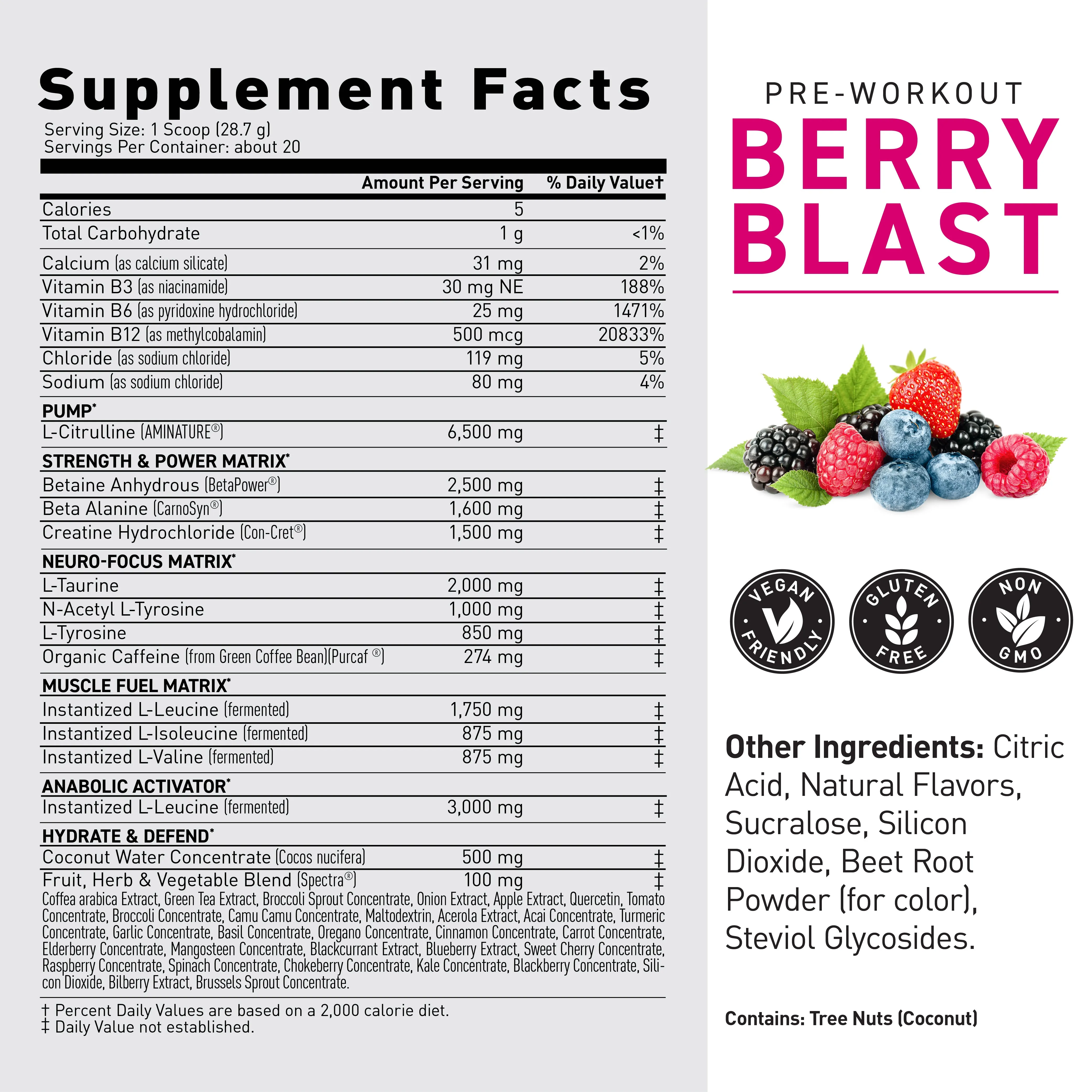 Pre-Workout (Pre-Kaged)