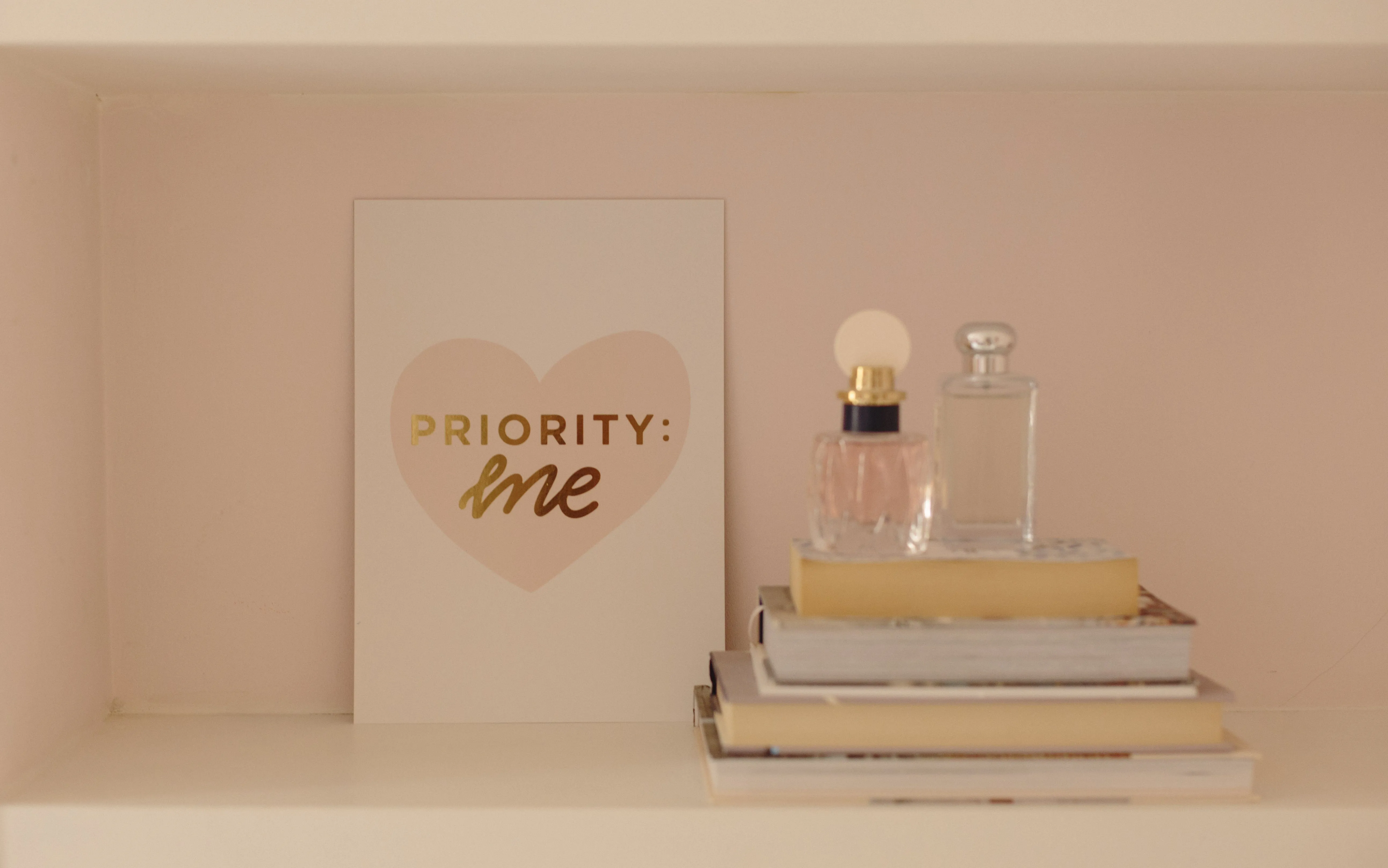 Priority: Me A4 Gold Foil Print